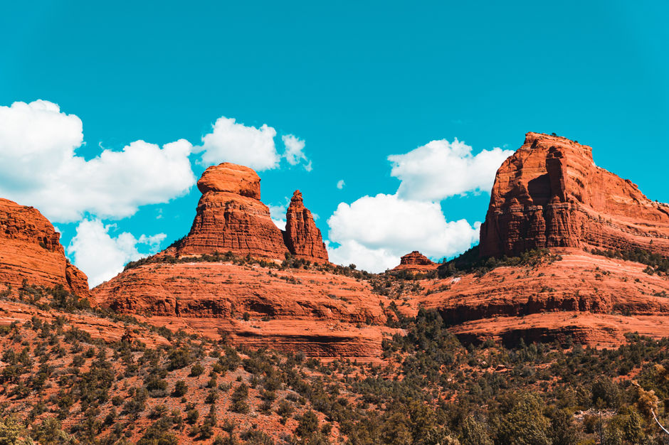 Views from the Schnebly Road in Sedona, Arizona